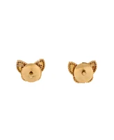 Pre-Owned Van Cleef & Arpels Sweet Alhambra Butterfly Stud Earrings 18K Gold and Mother of Pearl