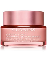 Clarins Multi-Active Day Moisturizer Spf 15 For Lines, Pores & Glow, 1.7 oz.