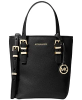 Michael Michael Kors Quinn Extra Small Leather North South Tote Crossbody
