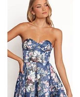 Petal and Pup Women's Darina Strapless Midi Dress
