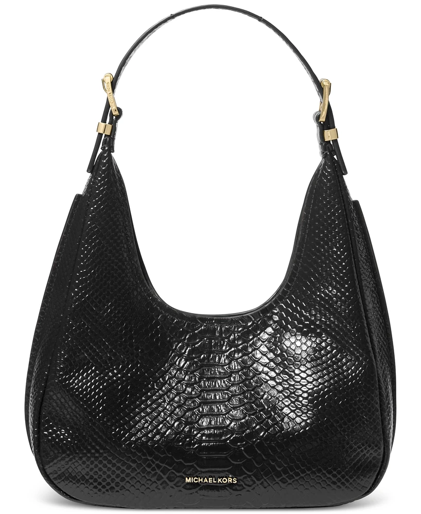 Michael Kors Nolita Small Leather Hobo Shoulder Bag