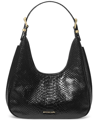 Michael Kors Nolita Small Leather Hobo Shoulder Bag