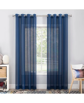 Emily Voile Sheer Grommet Curtain Panel