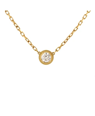 Pre-Owned Cartier Large D'Amour Pendant Necklace 18K Rose Gold with Diamond