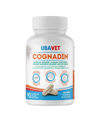 Ubavet Cognadin Memory & Brain Support for Senior Dogs – (90 ct)