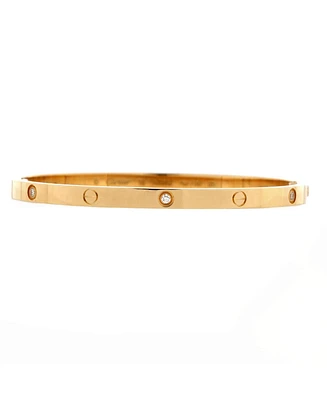 Pre-Owned Cartier Small Love 6 Diamond Bracelet 18K Gold and Diamonds