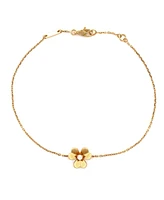 Pre-Owned Van Cleef & Arpels Mini Frivole Bracelet 18K Gold with Diamond