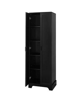 Casainc 71.2"H Storage Cabinet with 2 Doors and Adjustable Shelf, Mdf