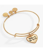 Alex and Ani Mother of the Groom Heart Bangle Bracelet