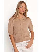 Petal and Pup Women's Roman Button Front Cardigan