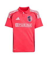 Adidas Big Boys and Girls Marcel Hartel Red St. Louis City Sc 2025 Forever Replica Player Jersey