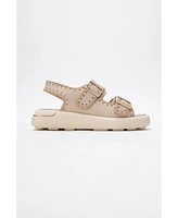 Douro Braided Rope Strap Leather Sandal (Women)