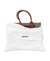 Jason Wu Structured Grey Felt Tote