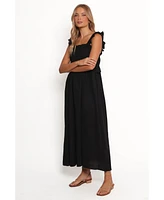 Petal and Pup Women's Ross Frill Strap Maxi Dress