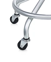Seville Classics Cushioned Pneumatic Adjustable Work Stool