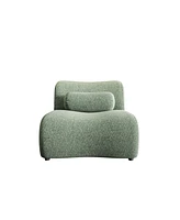 Luxury Modular Chenille Sofa: Configurable L-Shaped Sectional