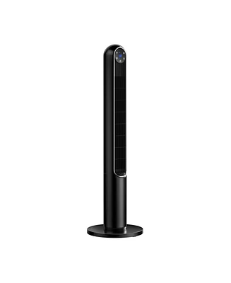 42 Inch 80 Degree Tower Fan with Smart Display Panel and Remote Control