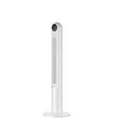 42 Inch 80 Degree Tower Fan with Smart Display Panel and Remote Control