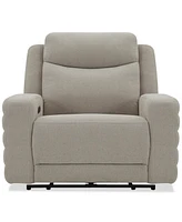 Kristyan Fabric Power Recliner with Headrest Zero Wall & Heat Massage, Exclusively at Macy's