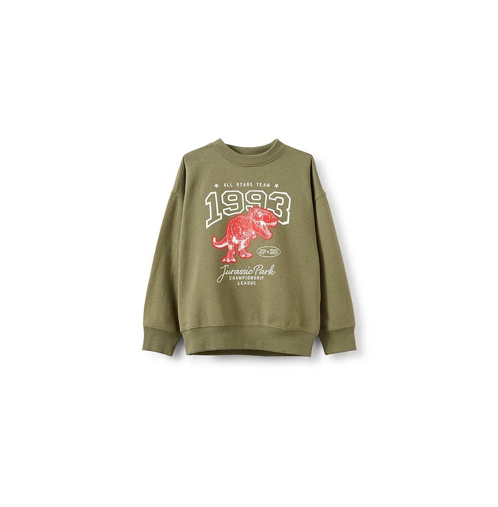 Cotton On Little Boys Little/Big License Sammy Oversize Crew