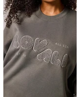 Lovall Women's All Szn Oversized Sweatshirt