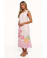 Petal and Pup Women's Reagan One Shoulder Midi Dress