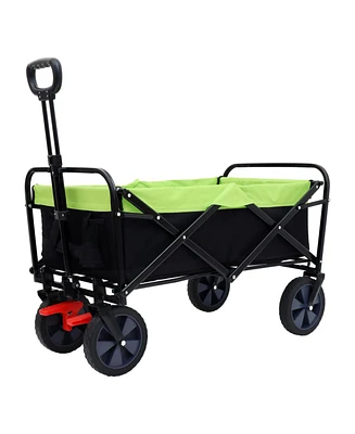 Collapsible Wagon Cart - 150L, 360lbs Capacity