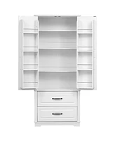 Farmhouse Kitchen Pantry Cabinet - 71"