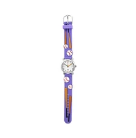 Bling Jewelry Time Teacher 3D Sports Wrist Watch Silicone Wristband