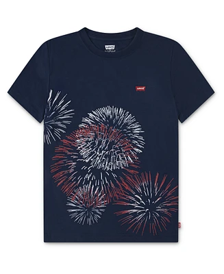 Levi's Big Boys Americana Fireworks T-Shirt