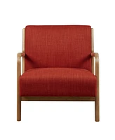 Ink+Ivy 28" Novak Spice Fabric Lounge Chair