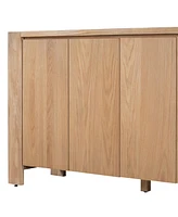 Retro Wood Sideboard Buffet Cabinet