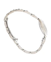 Pre-Owned Cartier Ballon Bleu de Cartier Quartz Watch in Stainless Steel with Diamond Bezel 28mm