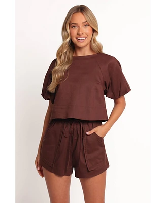 Petal and Pup Women's Chelsey Linen Set