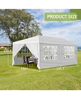 10x20FT Wedding Tent with Sidewalls - Party/Marketplace
