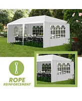 10x20FT Wedding Tent with Sidewalls - Outdoor Party