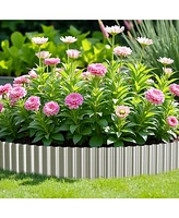 Corrugated Metal Garden Edging - 10 x 120 inch