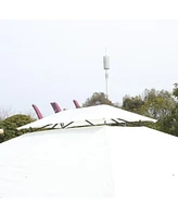 13x10 Outdoor Gazebo Canopy Tent w/ Mosquito Net - Beige