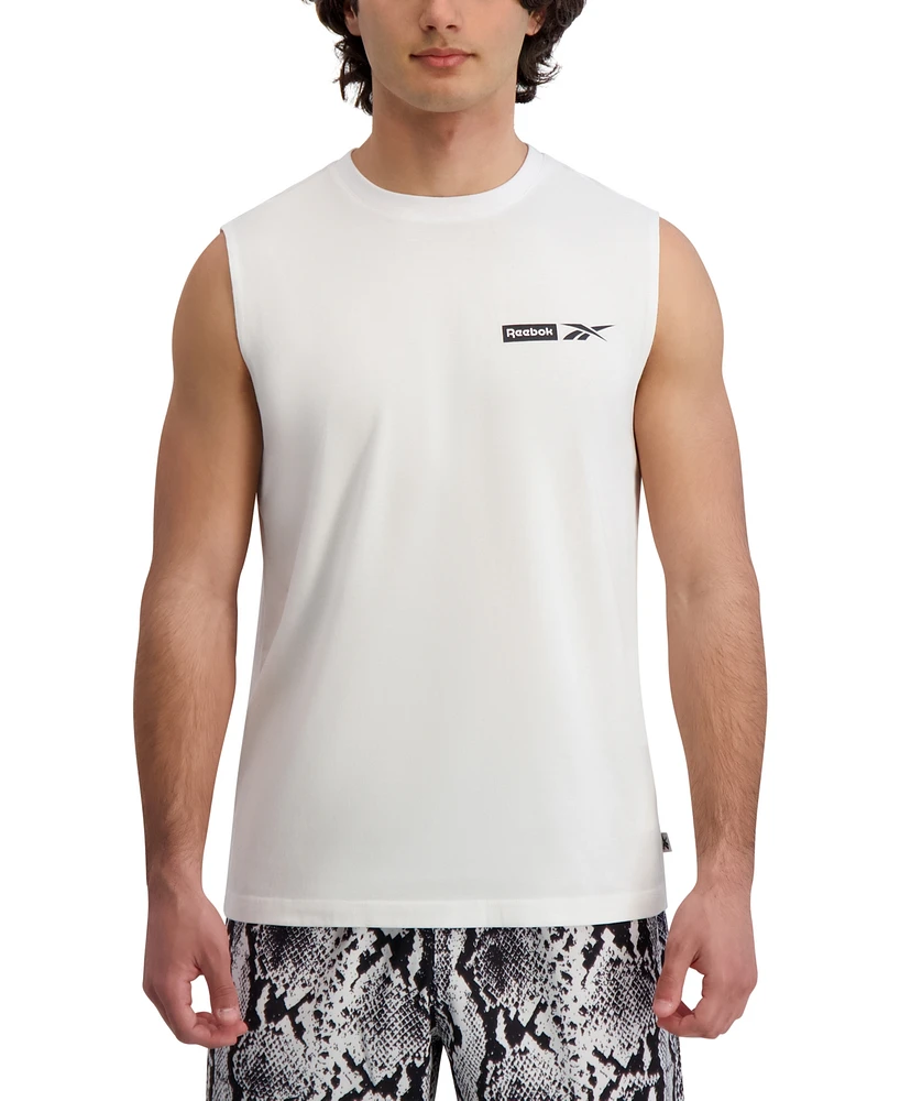 Reebok Men's Post-Up Logo Tank Top
