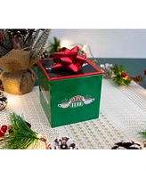 Friends Central Perk 4-Inch Tin Storage Box Cube Organizer with Lid | Basket Container, Cubby Cube Closet Organizer, Home Decor Accessories | Nostalgi