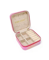 Zomi Gems Girls Mermaid Seashell Pearl Jewelry Box, Hot Pink