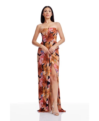 Dress the Population Women's Kai Strapless Bodycon