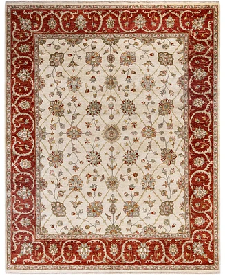 Adorn Hand Woven Rugs Indo Oushak M5934 8'1"x10' Area Rug