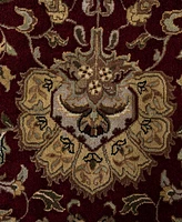 Adorn Hand Woven Rugs Indo Kashan M5354 8'10"x11'10" Area Rug