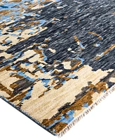 Adorn Hand Woven Rugs Indo Special Ikat M7176 8'1"x10'3" Area Rug