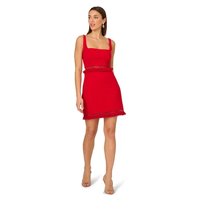 Adrianna Women's Square-Neck Sheath Dress
