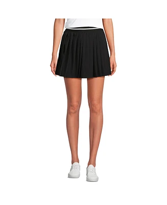 Lands' End Women's Active Woven Pleated Skort