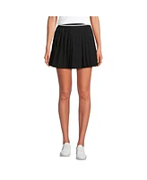 Lands' End Women's Active Woven Pleated Skort
