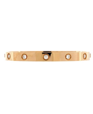 Pre-Owned Cartier Love 10 Diamond Bracelet 18K Rose Gold with Diamonds
