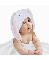 Lambs & Ivy Baby Baby/Infant Luxury Cotton Terry Bunny Hooded Bath Towel